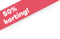 Nu 50% extra korting!